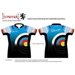 Quicks Shooter Shirt Supporting Global Warming Awareness: KC30