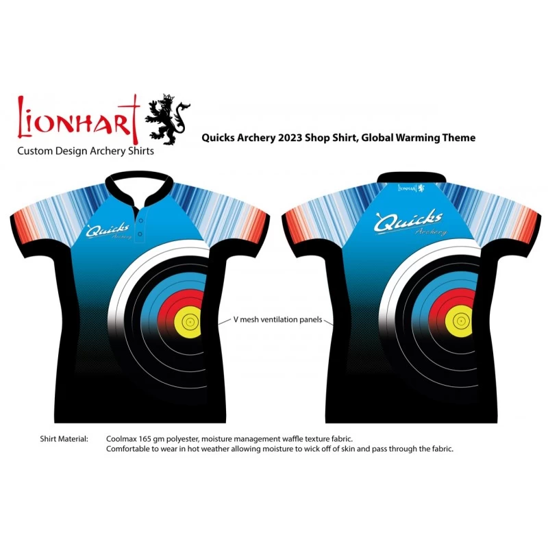 Quicks Shooter Shirt Supporting Global Warming Awareness: KC30 1 Quicks Shooter Shirt Supporting Global Warming Awareness: KC30