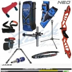 Sebastien Flute Neo Riser & Soul Black Flash Carbon Limbs : Club Level