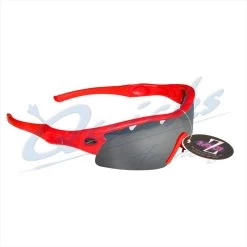 Rayzor Sports Sunglasses Ventz Model R1220RESM Red Frames Smoke Lens : RC22resm