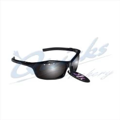 Rayzor Sports Sunglasses Finz Model RI401BKSM Black Frames Smoke Lens : RC05bk