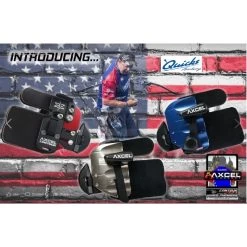 Axcel Brady Ellison Signature Contour Std Finger Aluminium Tab Black : TH25