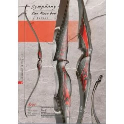 OMA - Symphony Carbon - One Piece Recurve Bow : 60 Inch : ZB35
